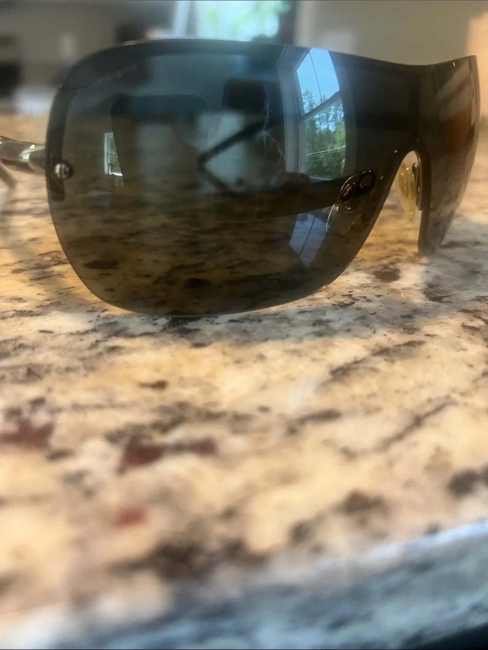 Burberry Wraparound Unisex Sunglasses